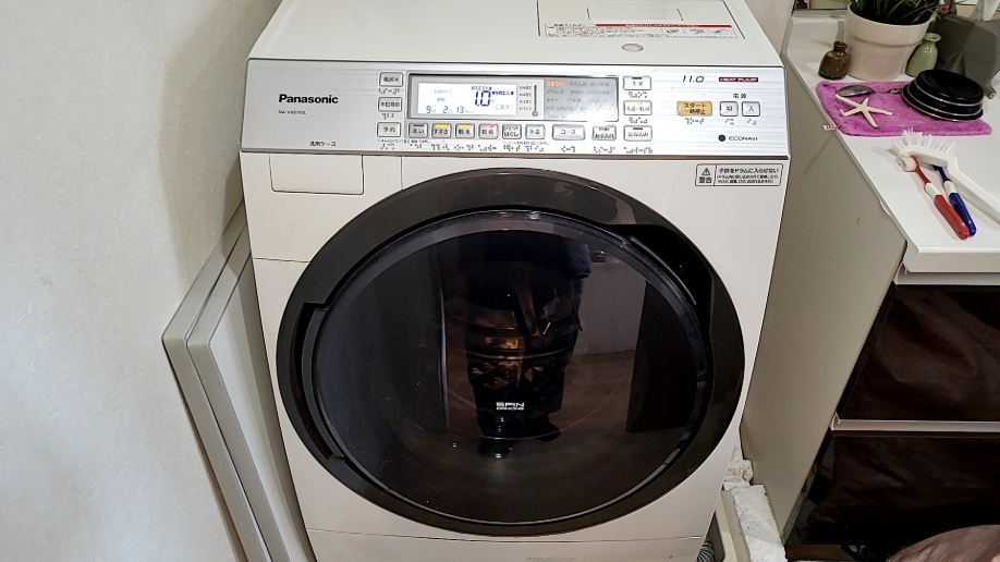 名古屋市港区パナソニックドラム洗濯機Vベルト交換修理